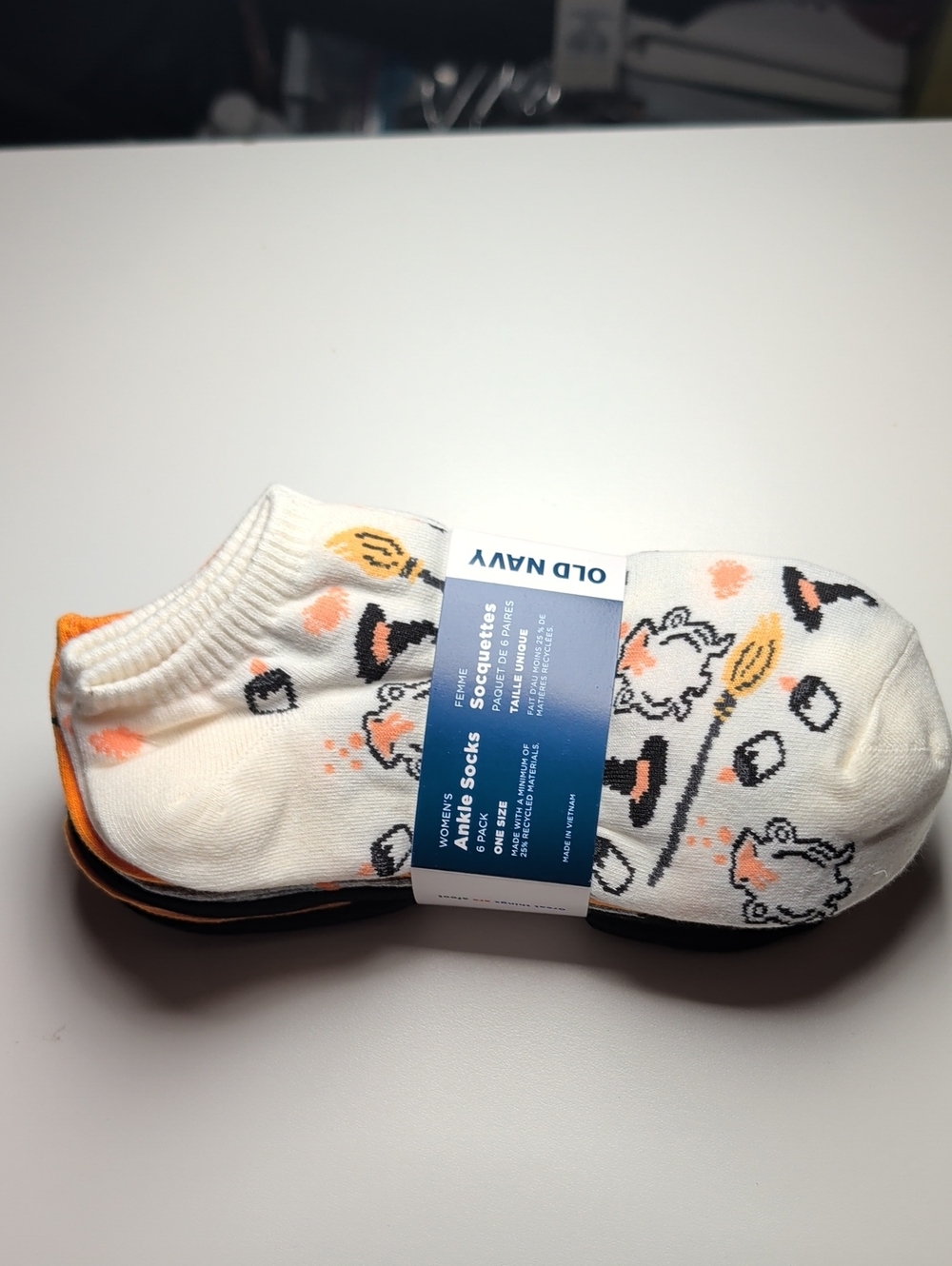 Old Navy Women's Halloween 6 Pack Of Ankle Socks